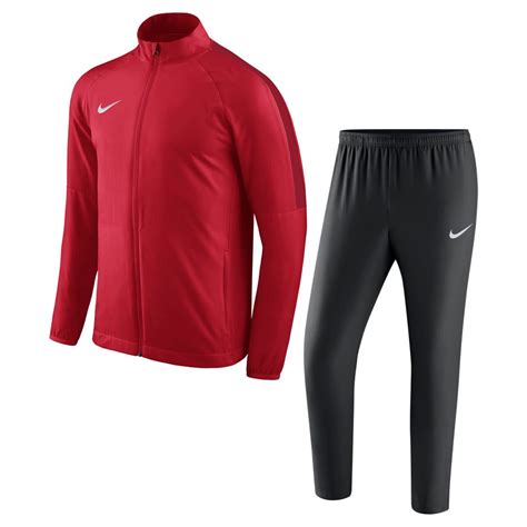 herren nike trsinimganzug schwarz rot|Nike Trainingsanzug günstig kaufen .